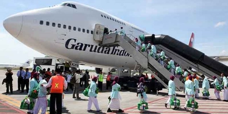 Garuda Indonesia (GIAA) Terbangkan 47.915 Jemaah Haji dari 9 Embarkasi Mulai 4 Juni