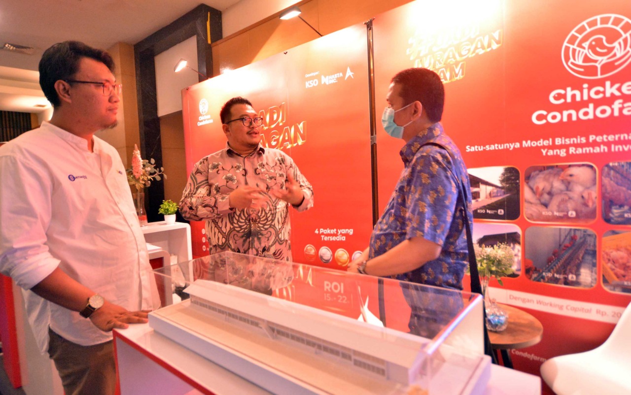 Grand launching Chicken Condofarm, KSO Perwira Semesta (Kerja Sama Operasi antara PT Sentra Menara Hasta (Hasta Inc) dan PT Arwinda Perwira Utama (APU), di Ballroom Menara 165 TB Simatupang Jakarta. dok. ist. Grand Launching Chicken Condofarm, Wujudkan Industri Peternakan Ayam Berkelanjutan