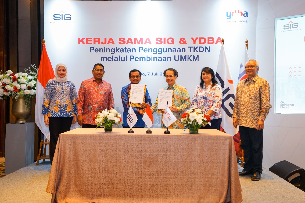 SIG dan YDBA Berkolaborasi Dukung P3DN Melalui Pembinaan UMKM
