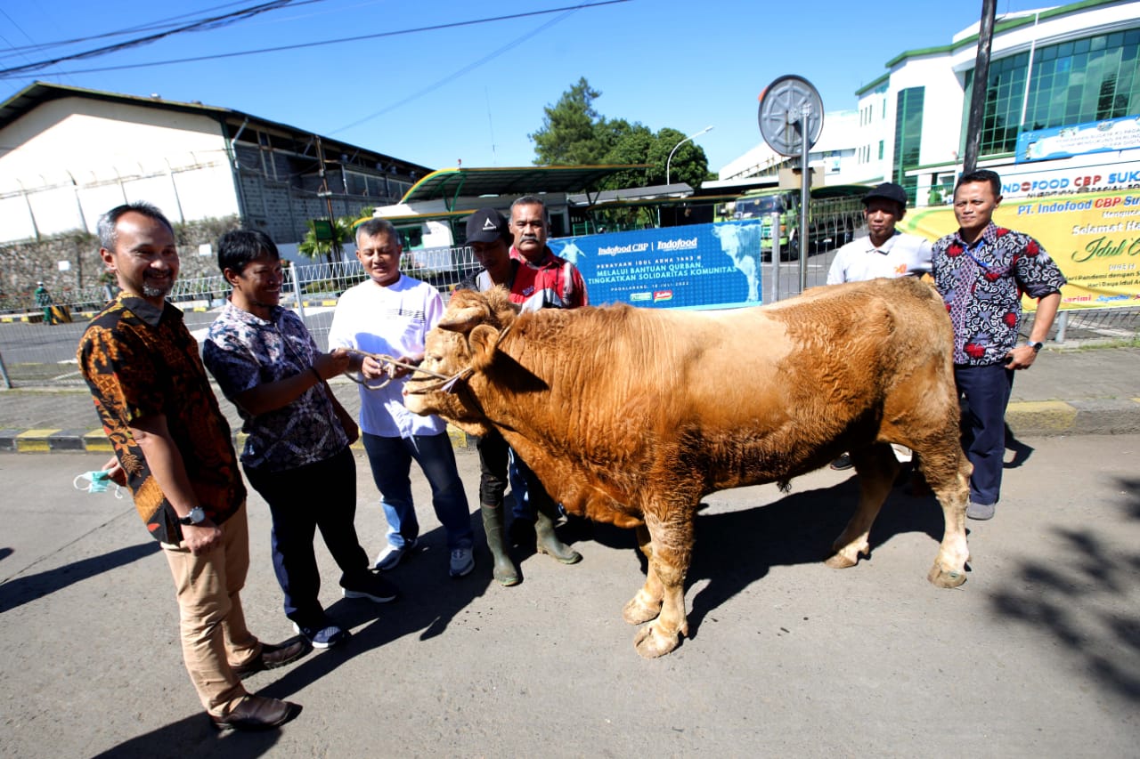 Idul Adha 2022, Indofood Berikan Bantuan 318 Ekor Hewan Qurban