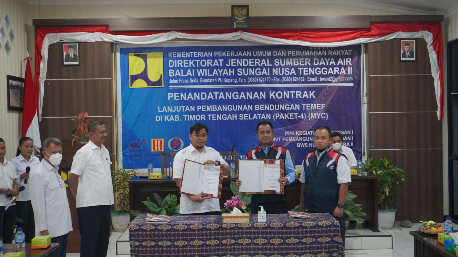 Waskita (WSKT) Kerjakan Bendungan Temef, NTT dengan Nilai Kontrak Rp464 M
