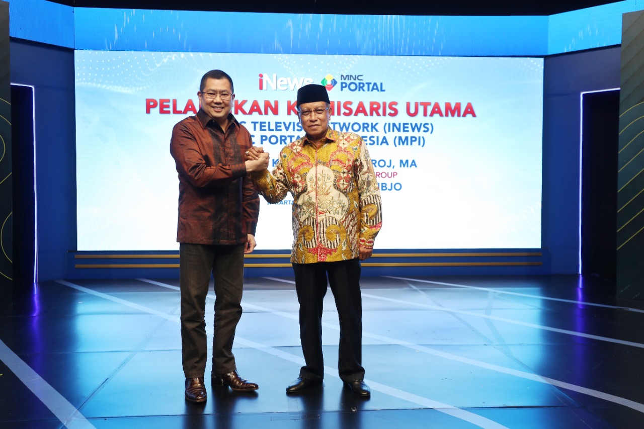 Dilantik Hary Tanoesoedibjo, Kyai Said Aqil Siroj Resmi Jadi Komut iNews dan MNC Portal