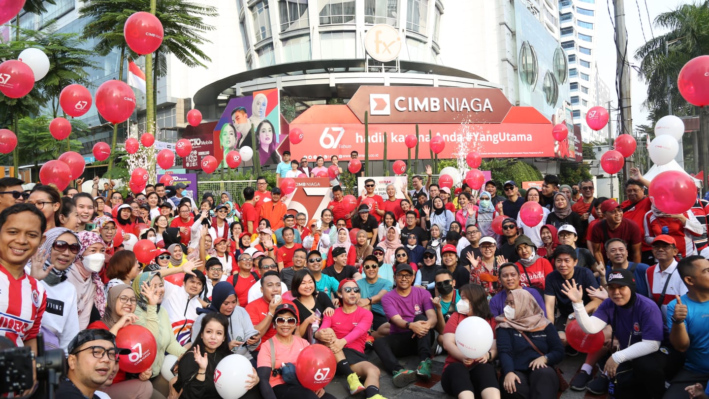 Perayaan HUT 67: CIMB Niaga Salurkan Donasi 10.000 Bibit Bambu Tabah ke Yayasan KEHATI
