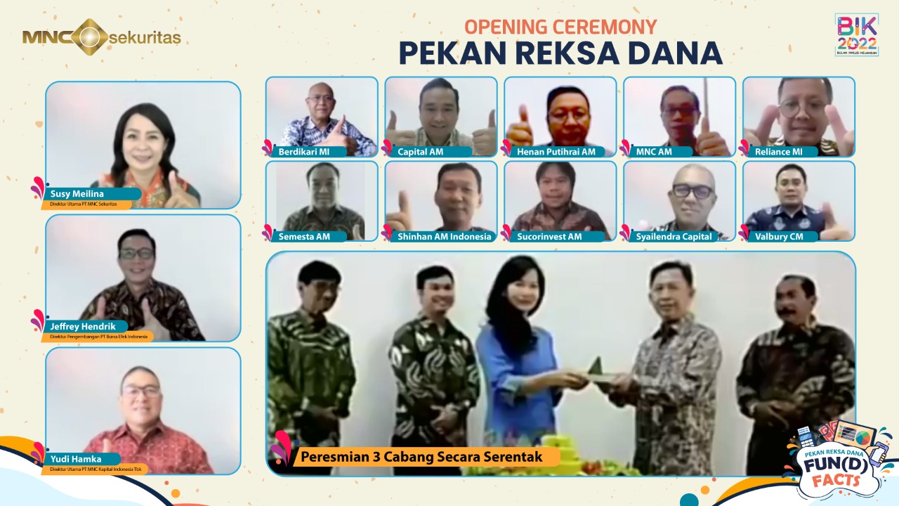 MNC Sekuritas dan 10 Manager Investasi Gelar Pekan Reksa Dana Fun Facts 2022