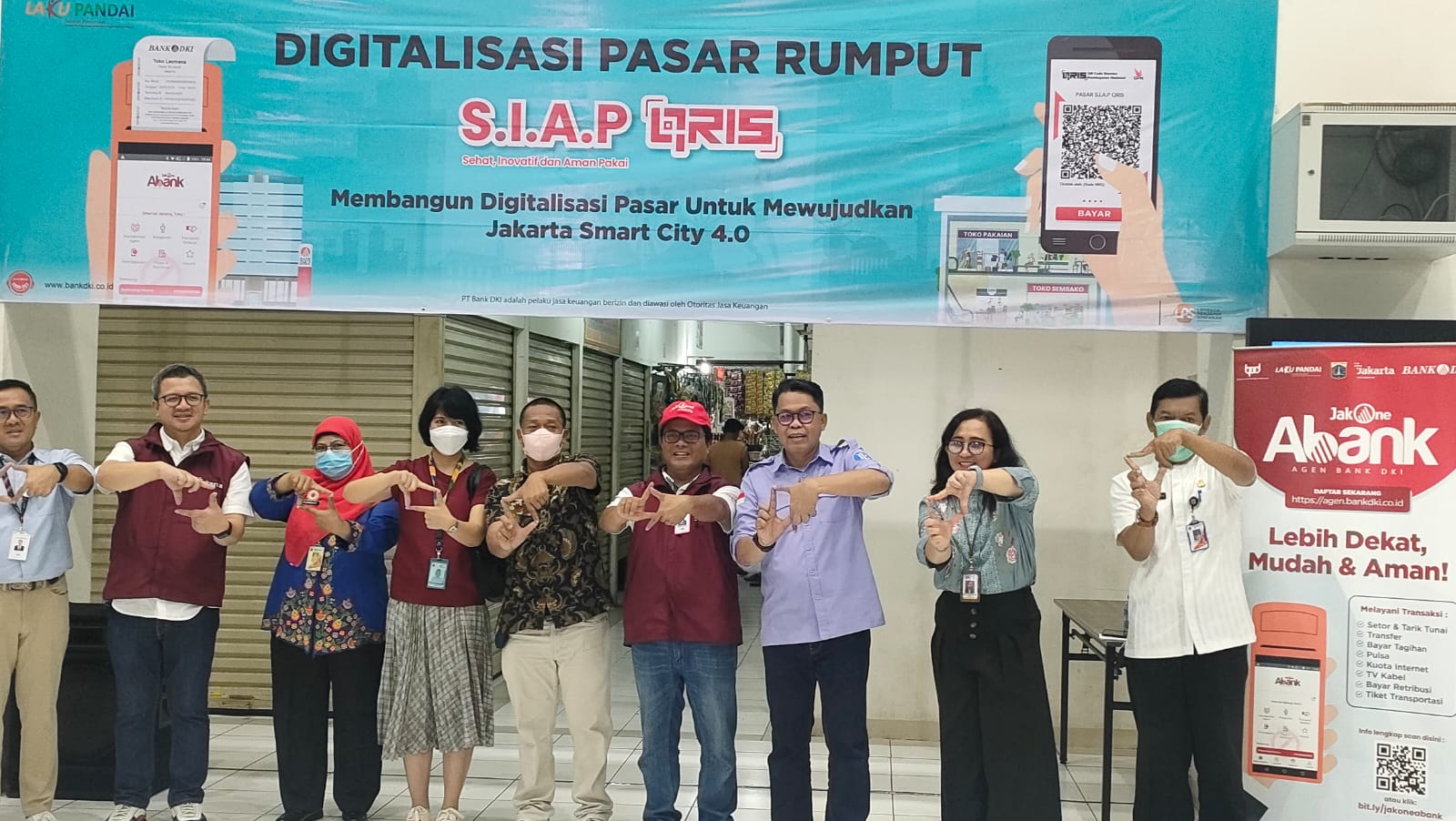 Wujudkan Kemudahan Transaksi Nontunai Sektor UMKM, Bank DKI Perluas Layanan Digital
