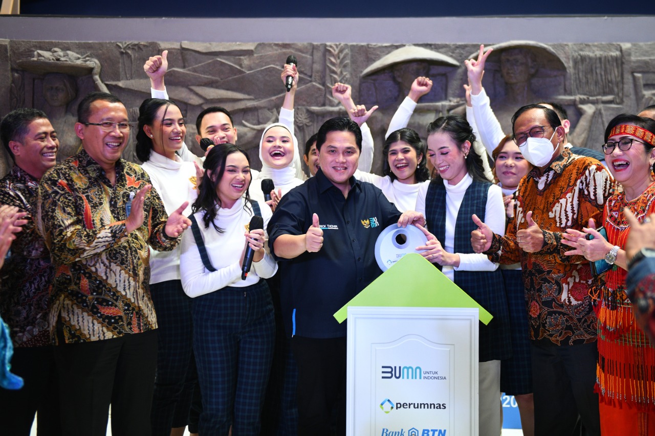 Jawab Kebutuhan Milenial, Erick Thohir Apresiasi Inovasi Produk KPR Bank BTN (BBTN)
