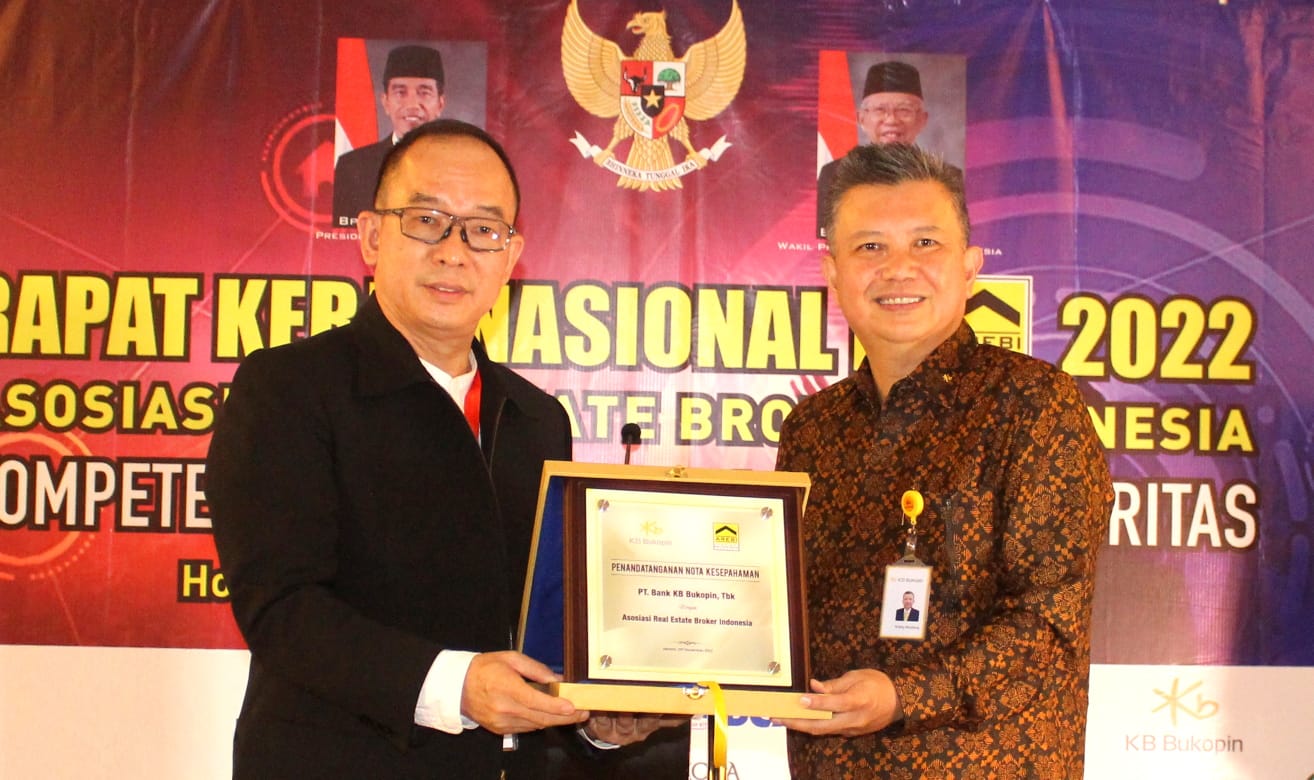 Jalin Kerja Sama, Bank KB Bukopin (BBKP) dan AREBI Siap Ekspansi Bisnis KPR Tahun 2023