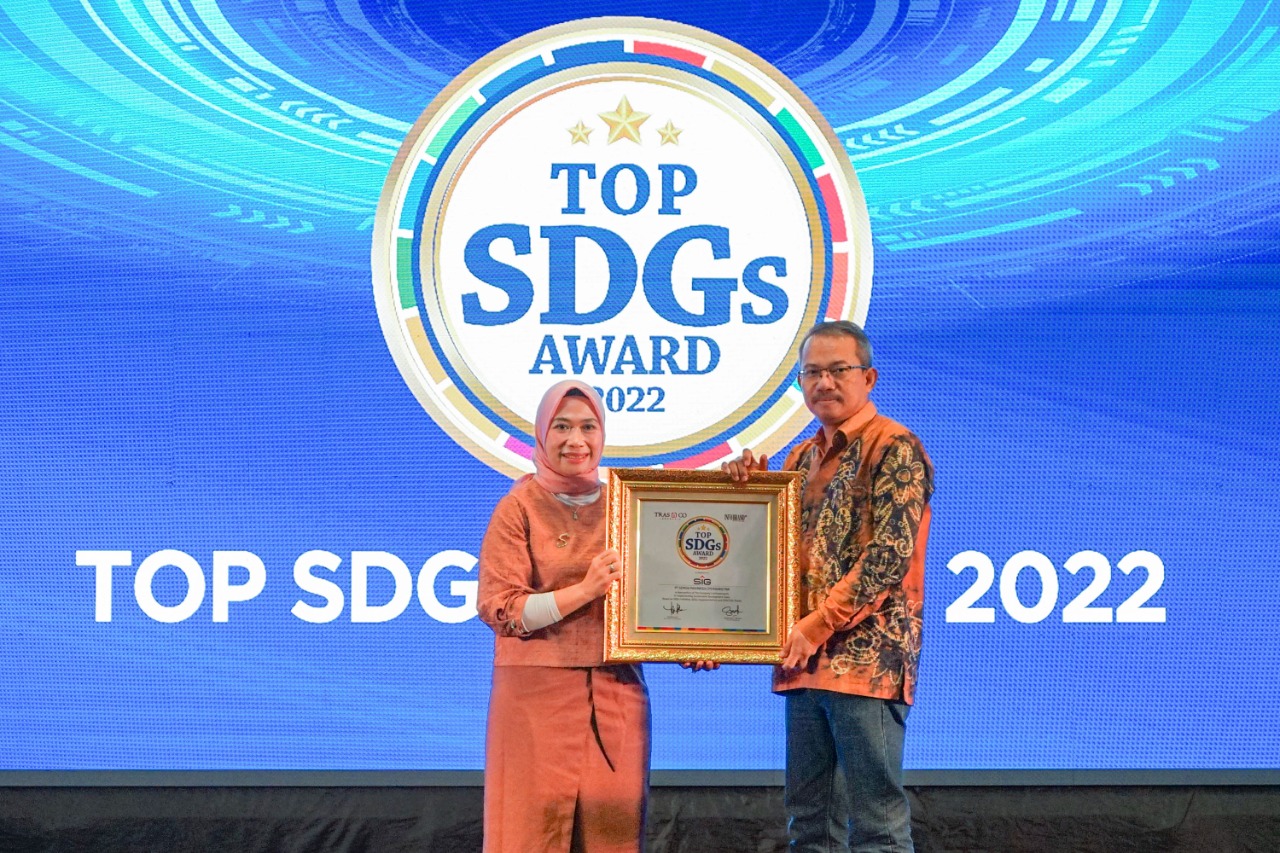 TOP SDGs Award 2022: SIG Raih Penghargaan Top Sustainable Development Goals