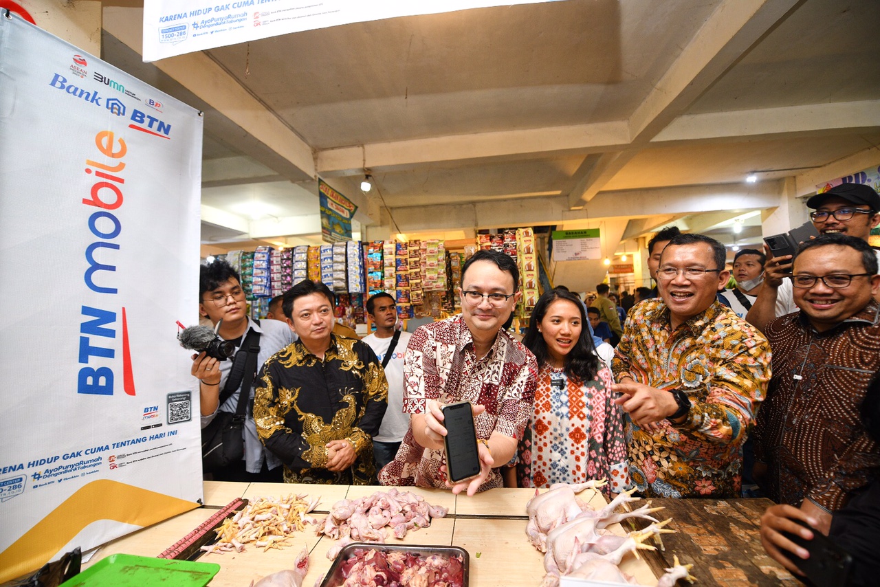 Gandeng Kemendag, Bank BTN (BBTN) Dorong Digitalisasi Pasar Tradisional