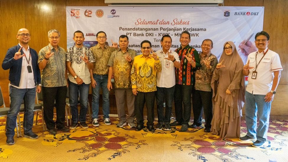 Tingkatkan Layanan Transportasi, Bank DKI Kolaborasi Dengan Koperasi Wahana Kalpika