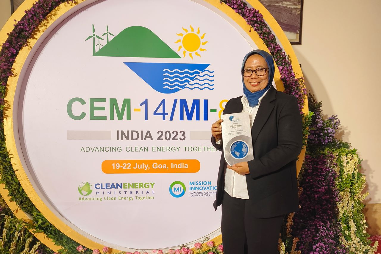 Inisiatif Energi Hijau Semen Tonasa Diapresiasi di Ajang Energy Management Leadership 2023