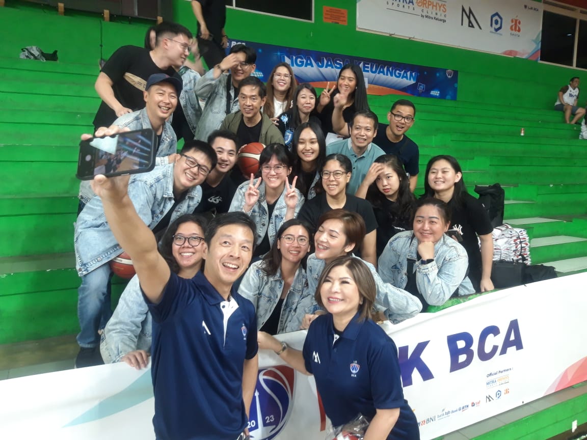 Perkuat Hubungan Antar Lembaga, BCA Ambil Bagian di Liga Basket Jasa Keuangan 2023