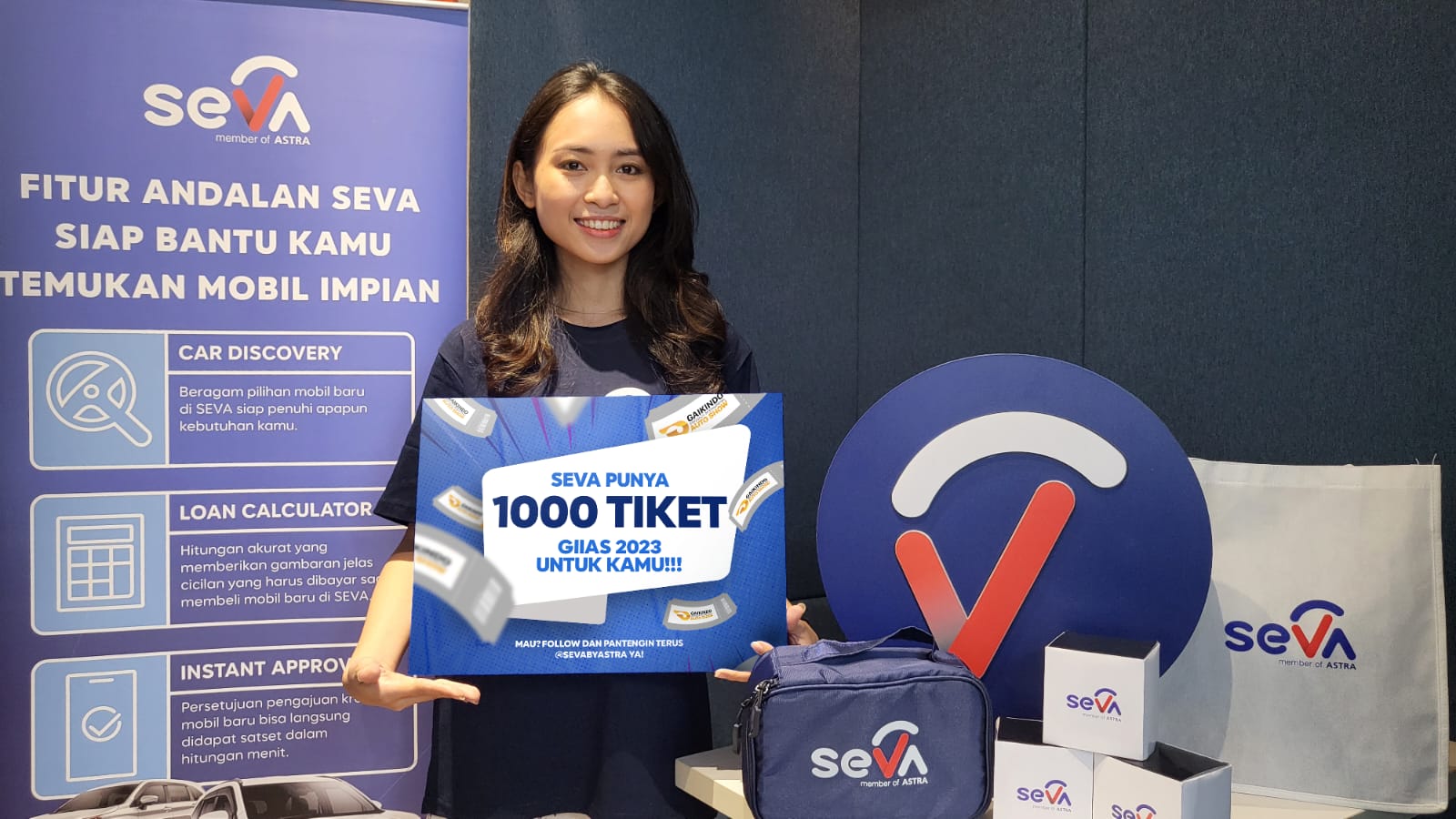 SEVA Bagikan Total 1000 Tiket GIIAS 2023 Tangerang Hingga 9 Agustus