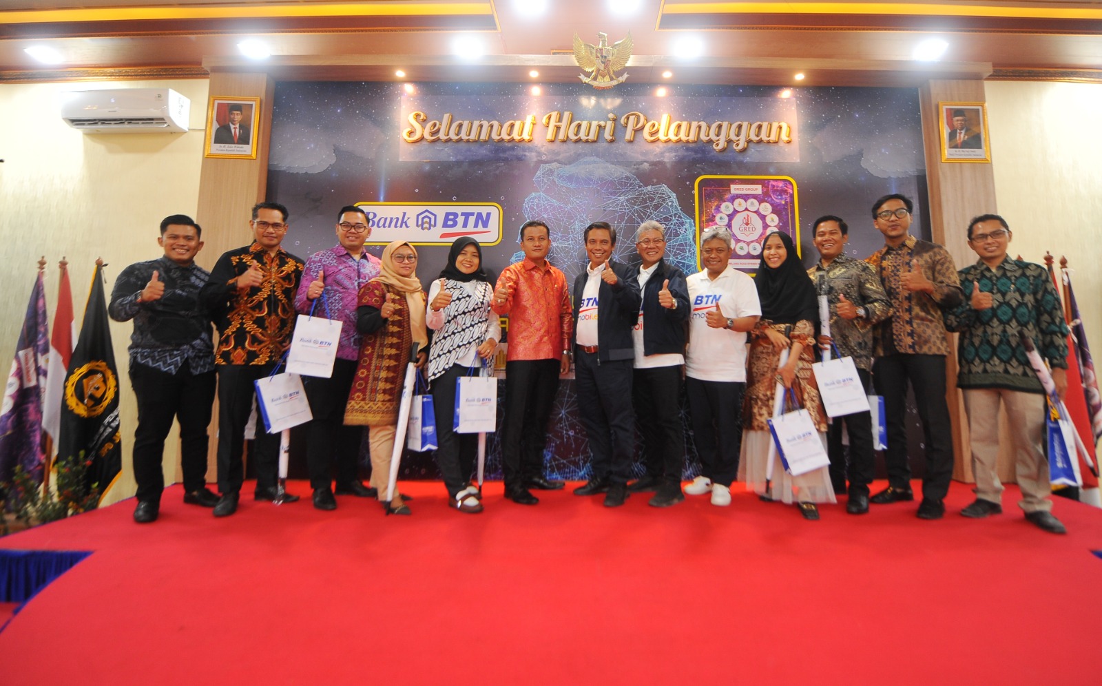 Bank BTN Apresiasi Nasabah di Hari Pelanggan Nasional 2023, Seluruh Direksi ke Lapangan