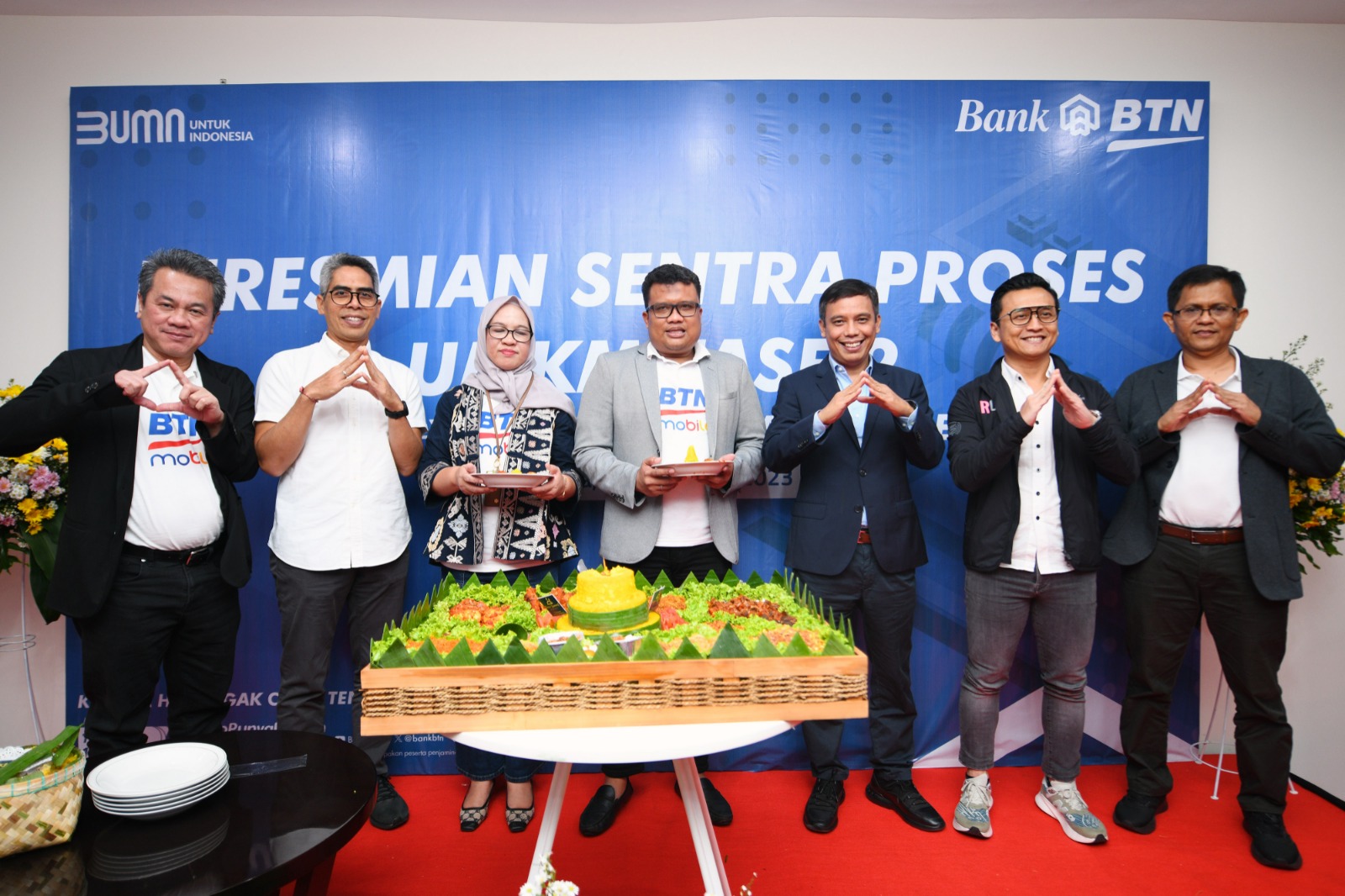 Fokus Pengembangan UMKM, Bank BTN Resmikan Sentra Proses UMKM