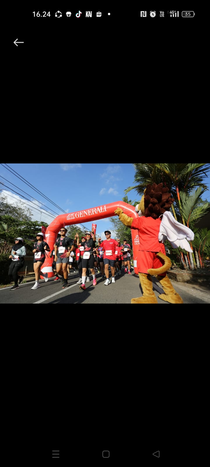 Borobudur Marathon 2023, Generali Indonesia Lindungi 10 Ribu Pelari Lokal dan Mancanegara