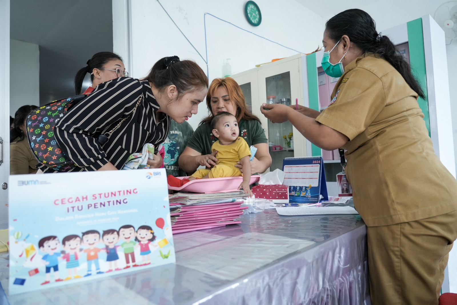 Peringati Hari Gizi Nasional 2024, BRI Peduli Salurkan Bantuan Cegah Stunting Itu Penting