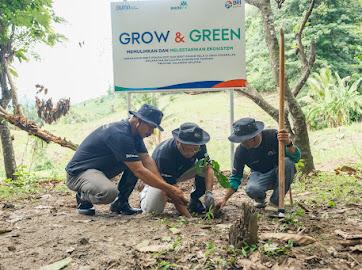 Harapan Petani di Lahan Kritis BRI Menanam Grow & Green Salurkan Bantuan Tanaman Produktif