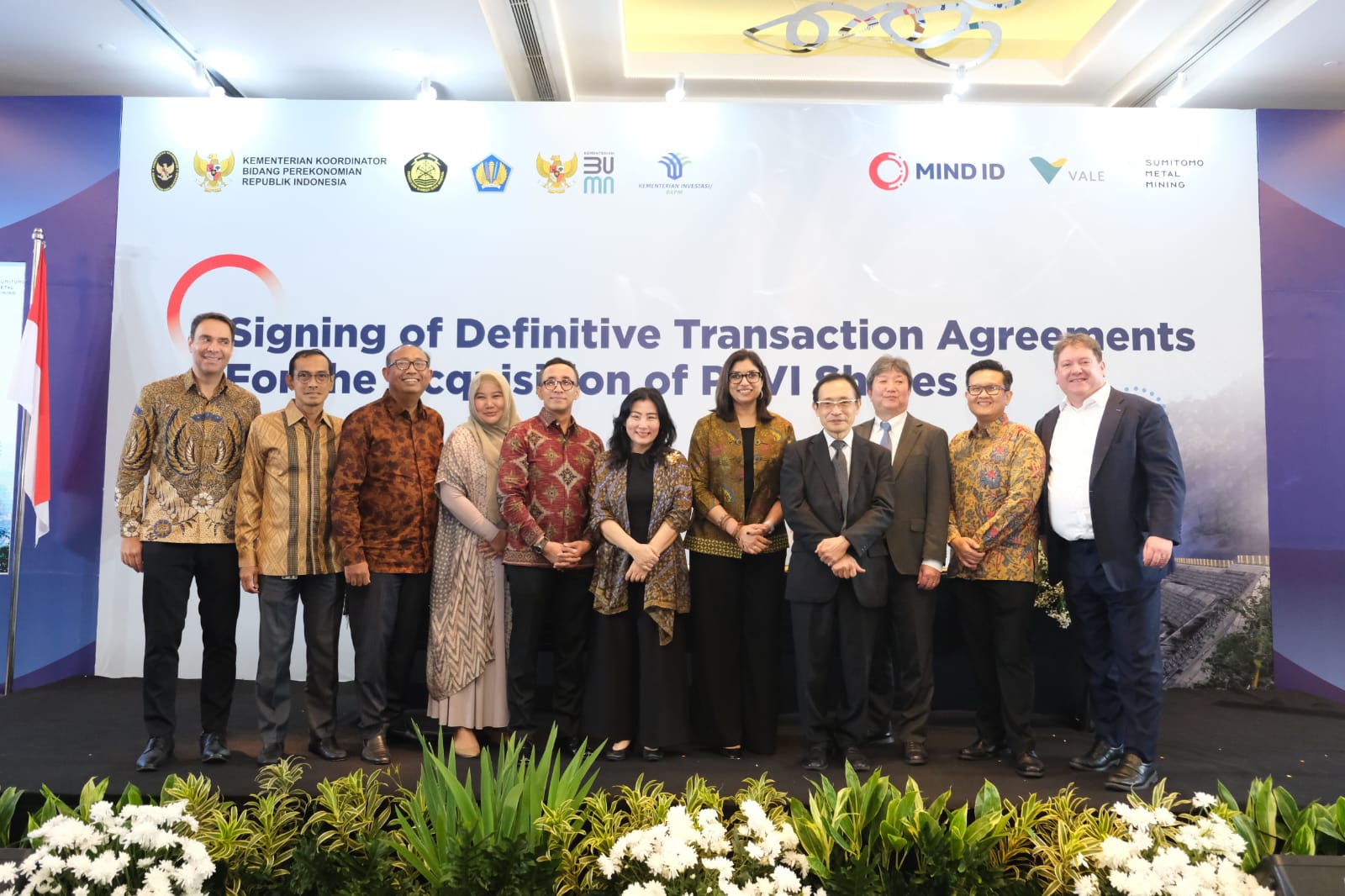 Sah! Divestasi Vale (INCO) Harga Rp3.050 per Lembar