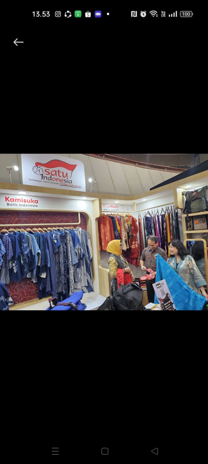 Produk Unggulan DSA & UMKM YDBA Meriahkan Inacraft 2024