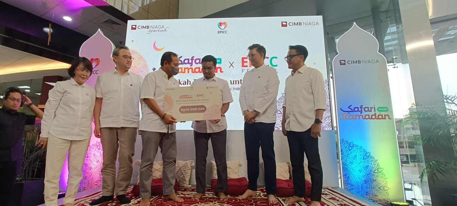 CIMB Niaga Gelar Safari Ramadan 2024, Sambil Bagikan Donasi