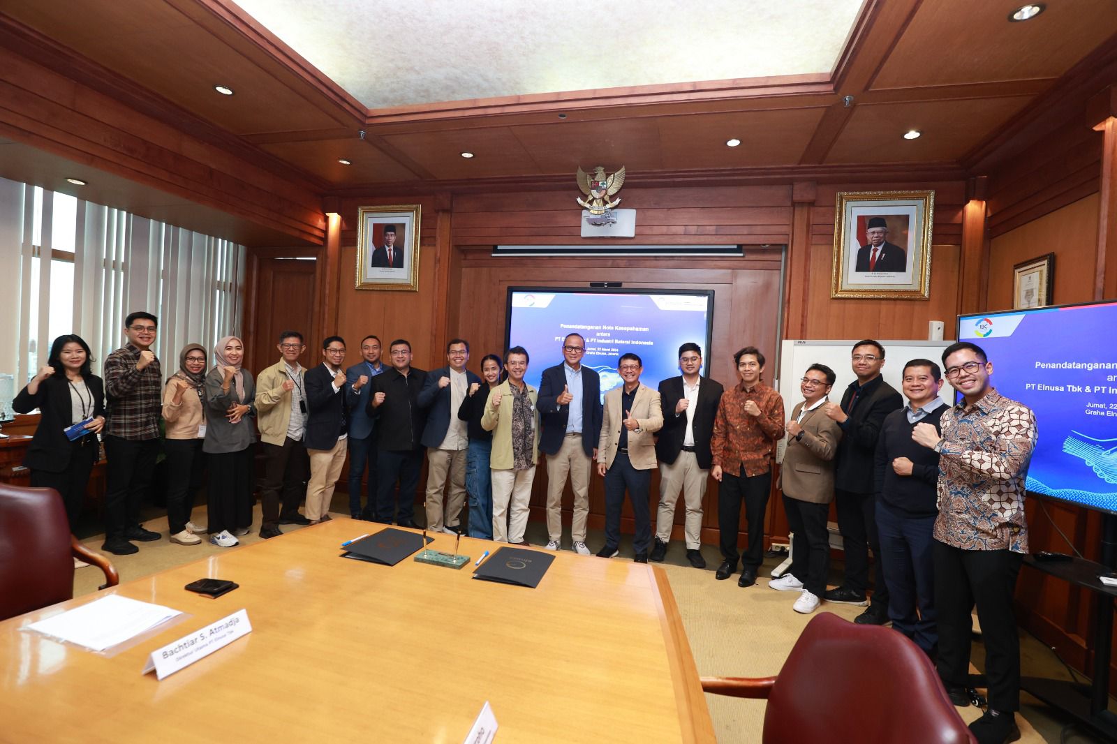 Kembangkan Ekosistem Kendaraan Listrik, Elnusa (ELSA) Gandeng IBC