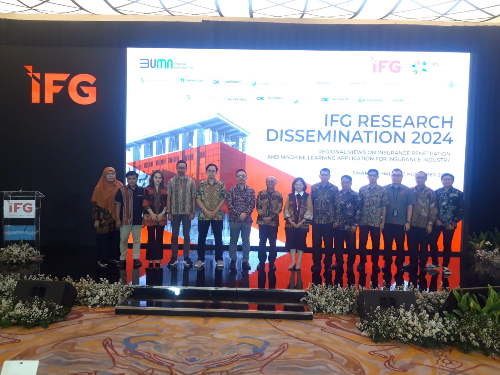IFG Gelar Research Dissemination 2024, Hadirkan Dosen Sejumlah PT