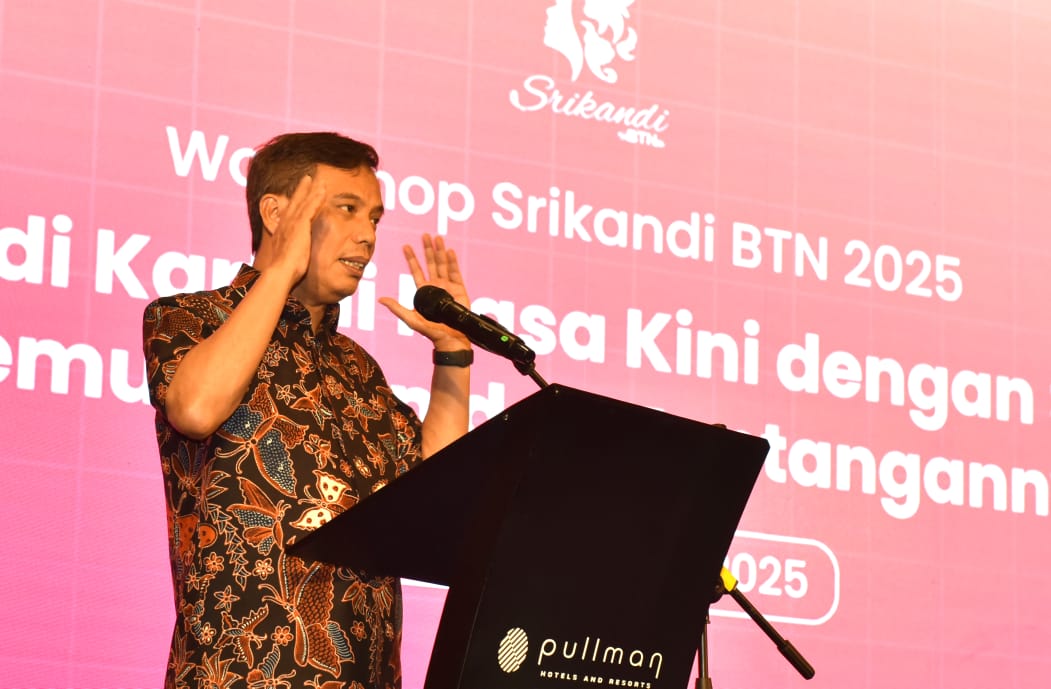 Bos BTN Nixon bersama pengurus baru Srikandi BTN 2025. FOTO - ISTIMEWA Kesetaraan Gender, BTN Dorong Pemberdayaan Perempuan