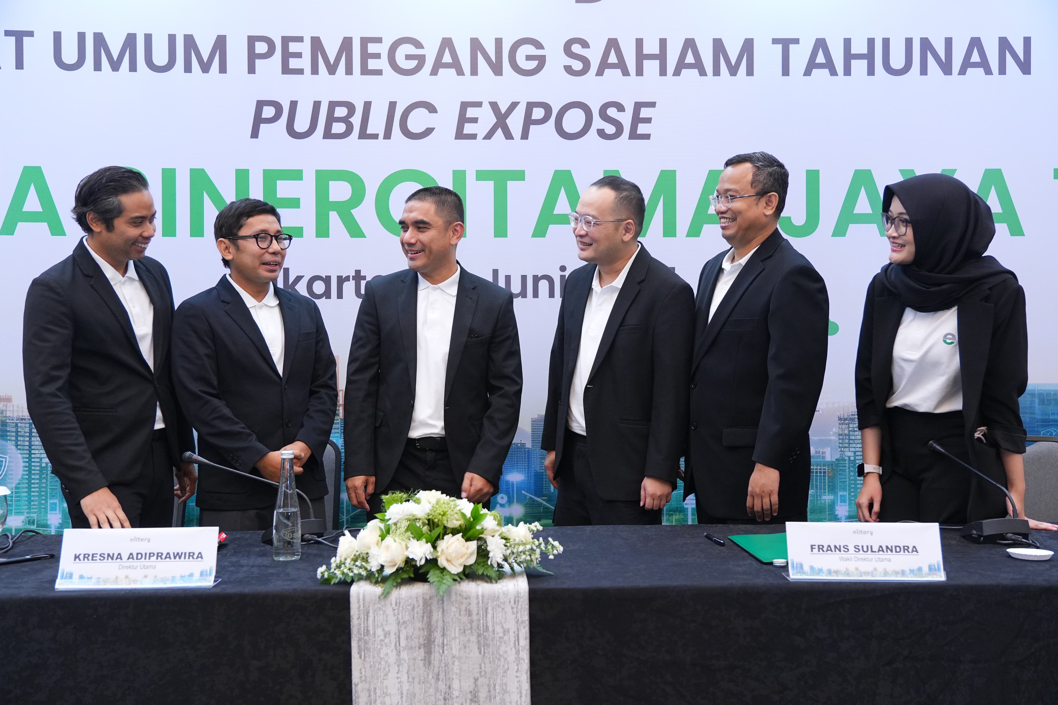 Rapat Umum Pemegang saham Tahunan PT Data Sinergitama Jaya Tbk. (ELIT) atau Elitery, Senin (30/6/2025). Dok. Ist. Strategi Pertumbuhan 2025, ELIT Incar Pasar RI Hingga Asia Pasifik