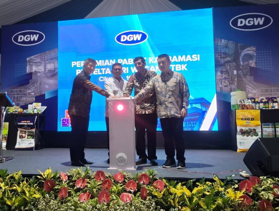 Delta Giri (DGWG) Resmikan Pabrik Karbamasi USD20 Juta di Banten