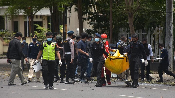 Bom Bunuh Diri di Makassar, Heroiknya Satpam Hadang Pelaku