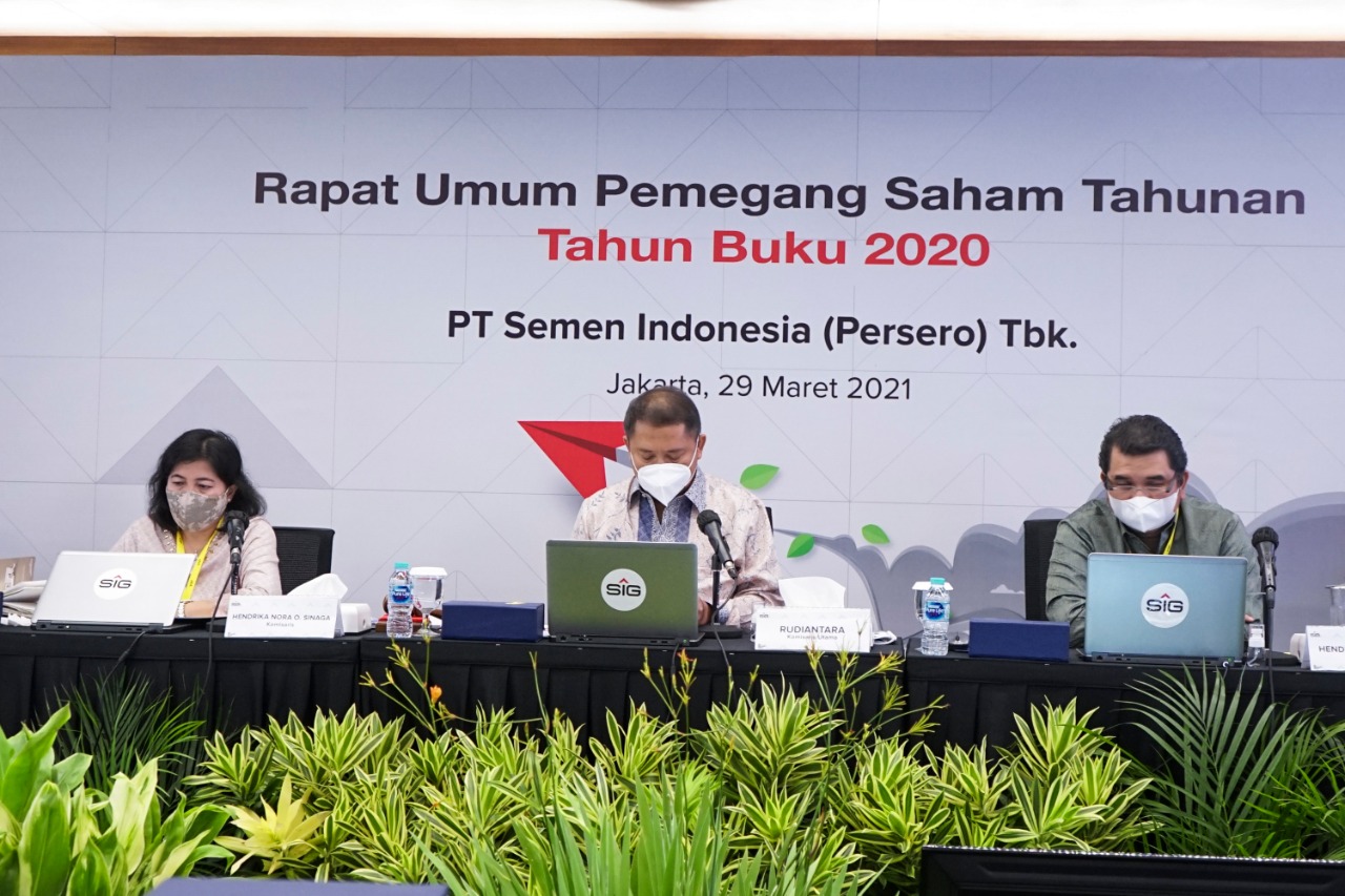 Semen Indonesia (SMGR) Bagi Dividen Rp1,1 Triliun