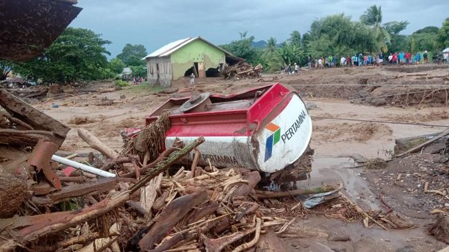 Musibah Banjir NTT, Korban Tewas 54 Orang