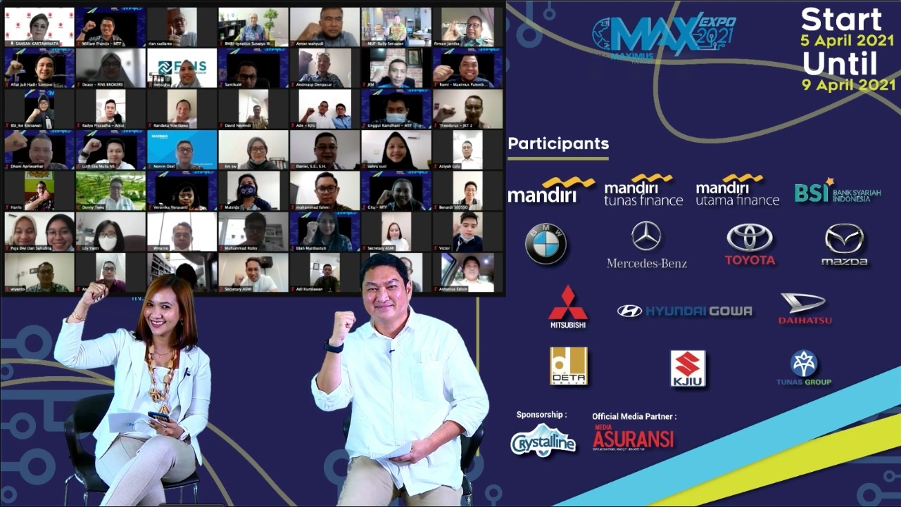 Maximus Insurance Kembali Hadirkan “MAXExpo 2021”  Dengan Menyandang Nama dan Logo Baru