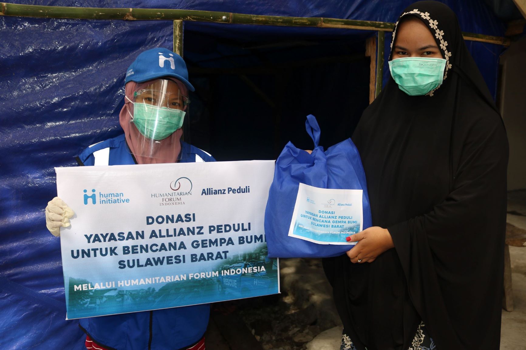 Allianz Indonesia Beri Bantuan  ke Sejumlah Daerah Bencana Alam di Indonesia