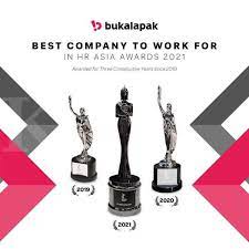 Bukalapak.com (BUKA) Raih Penghargaan HR Asia Awards 2021