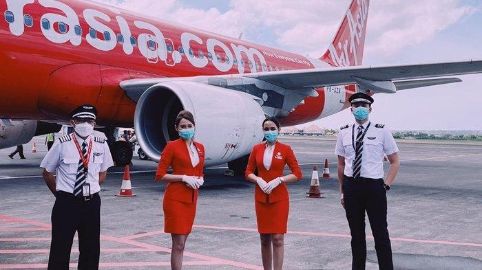 AirAsia Indonesia Kembali Layani Penerbangan Domestik, Rute Perdana Jakarta-Bali