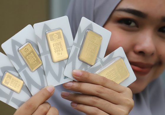 Harga Emas Antam Hari Ini Naik Lagi Rp5.000 Per Gram