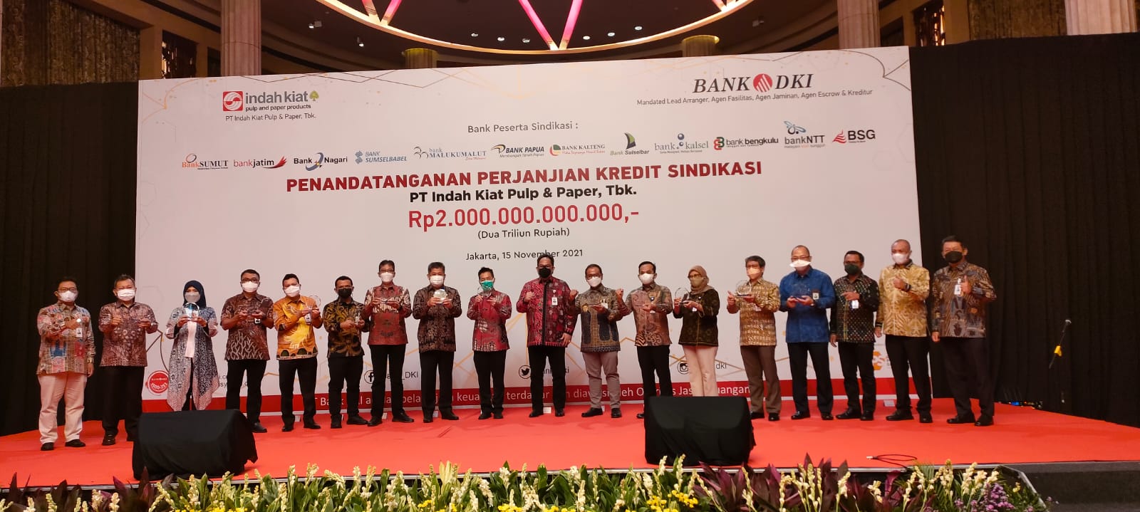 Bank DKI Pimpin Kolaborasi BPD Salurkan Kredit Sindikasi Investasi Refinancing Rp2 Triliun