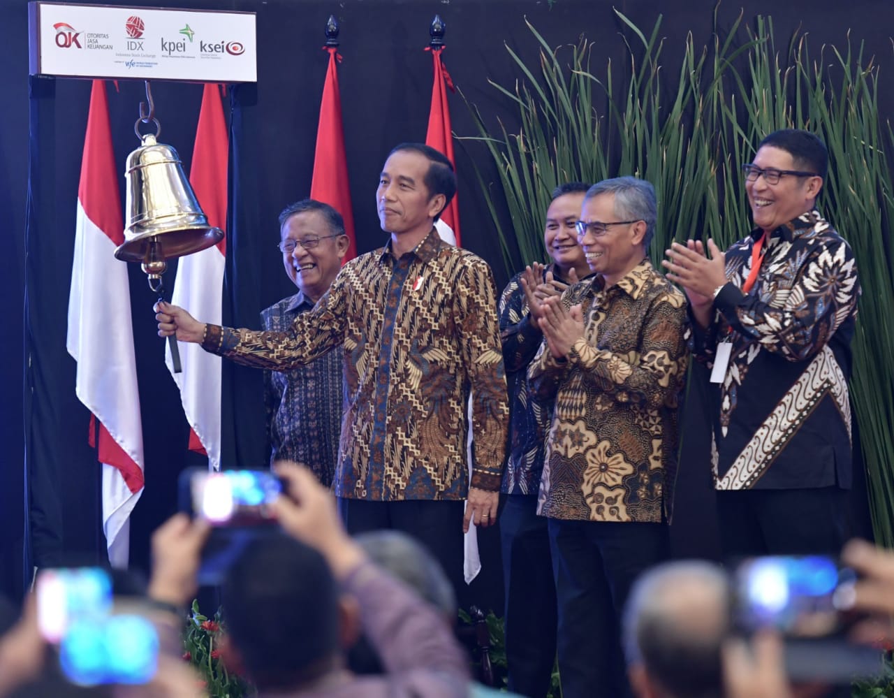 Pagi Ini, Jokowi Resmikan Pembukaan Perdagangan BEI 2022