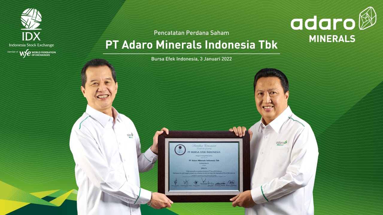 Oversubscribed 179 Kali, Listing Perdana Adaro Minerals (ADMR) Langsung ARA