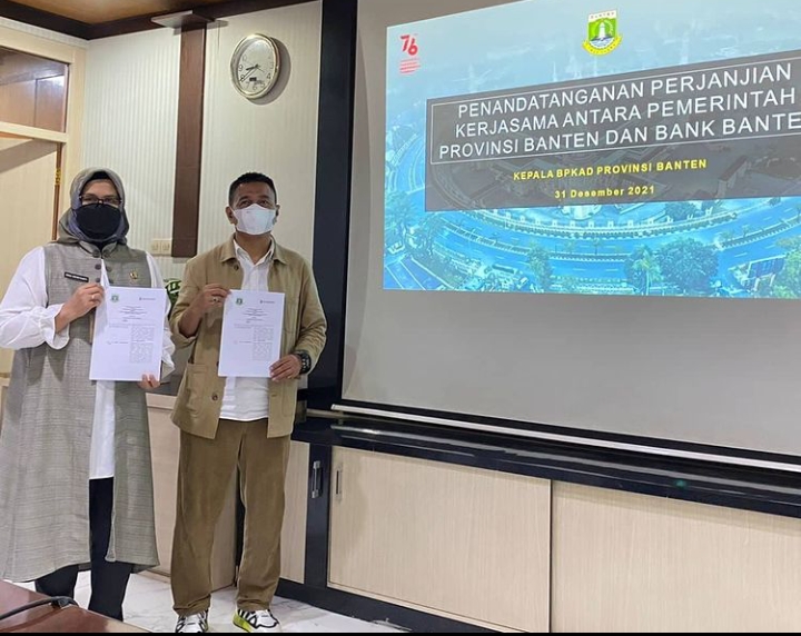 Sah! Pemprov Tempatkan RKUD 2022 di Bank Banten (BEKS) Rp12,7 Triliun