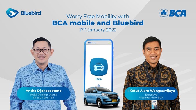 Kini, Pesan Taxi Blue Bird (BIRD) Bisa dari Aplikasi BCA mobile