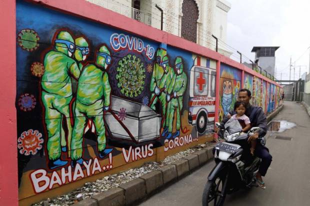 Hari Ini Kasus Covid-19 di Indonesia Bertambah 10.185, Lebih dari Setengahnya di Jakarta