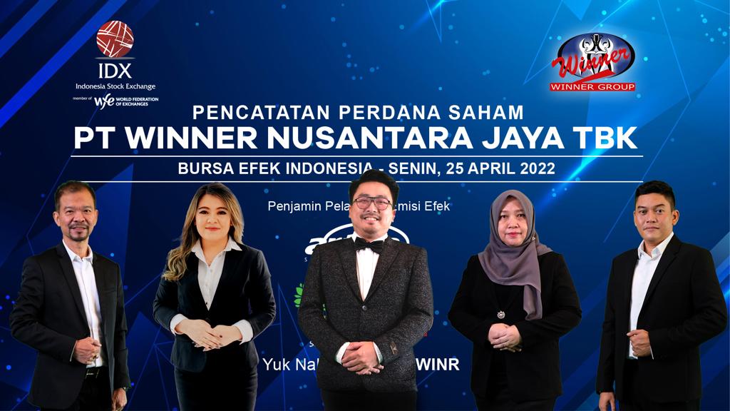 Saham Perdana Langsung ARA, Ini Rencana Winner Nusantara (WINR) ke Depan