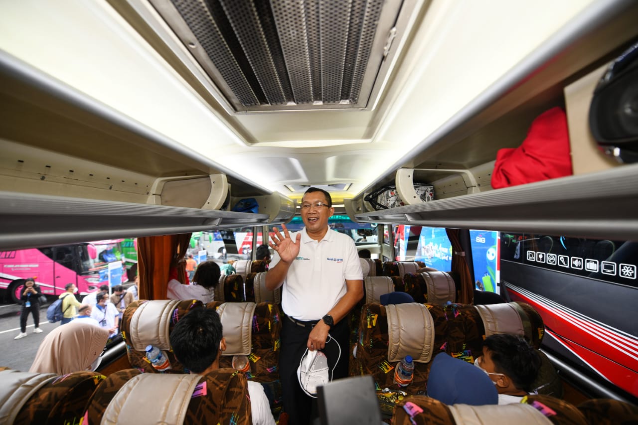Sediakan 15 Bus, Bank BTN (BBTN) Sukseskan Mudik Aman Mudik Sehat BUMN 2022