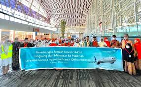 Mulai Mei, Garuda Indonesia (GIAA) Kembali Layani Penerbangan Umrah dari Makassar