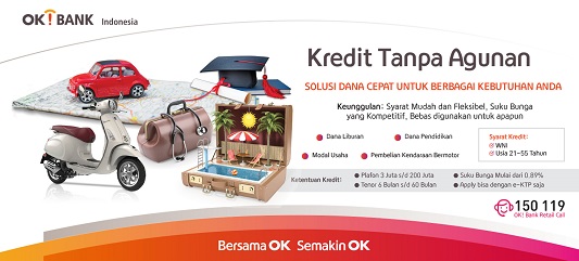 Buat Modal Kerja, Bank Oke Indonesia (DNAR) Pinjam ke Bank BCA (BBCA) Rp100 Miliar