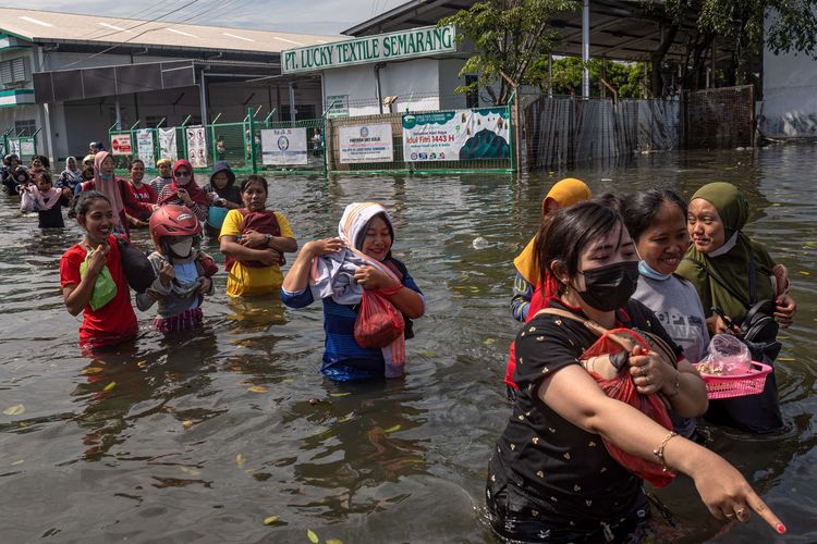 Ini Rekomendasi Badan Geologi Terkait Banjir Rob di Pantai Utara Jawa