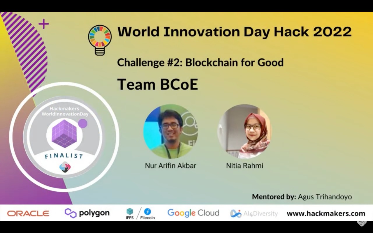 Digital Talent BRI (BBRI) Torehkan Prestasi di Ajang UN World Innovation Day Hack 2022